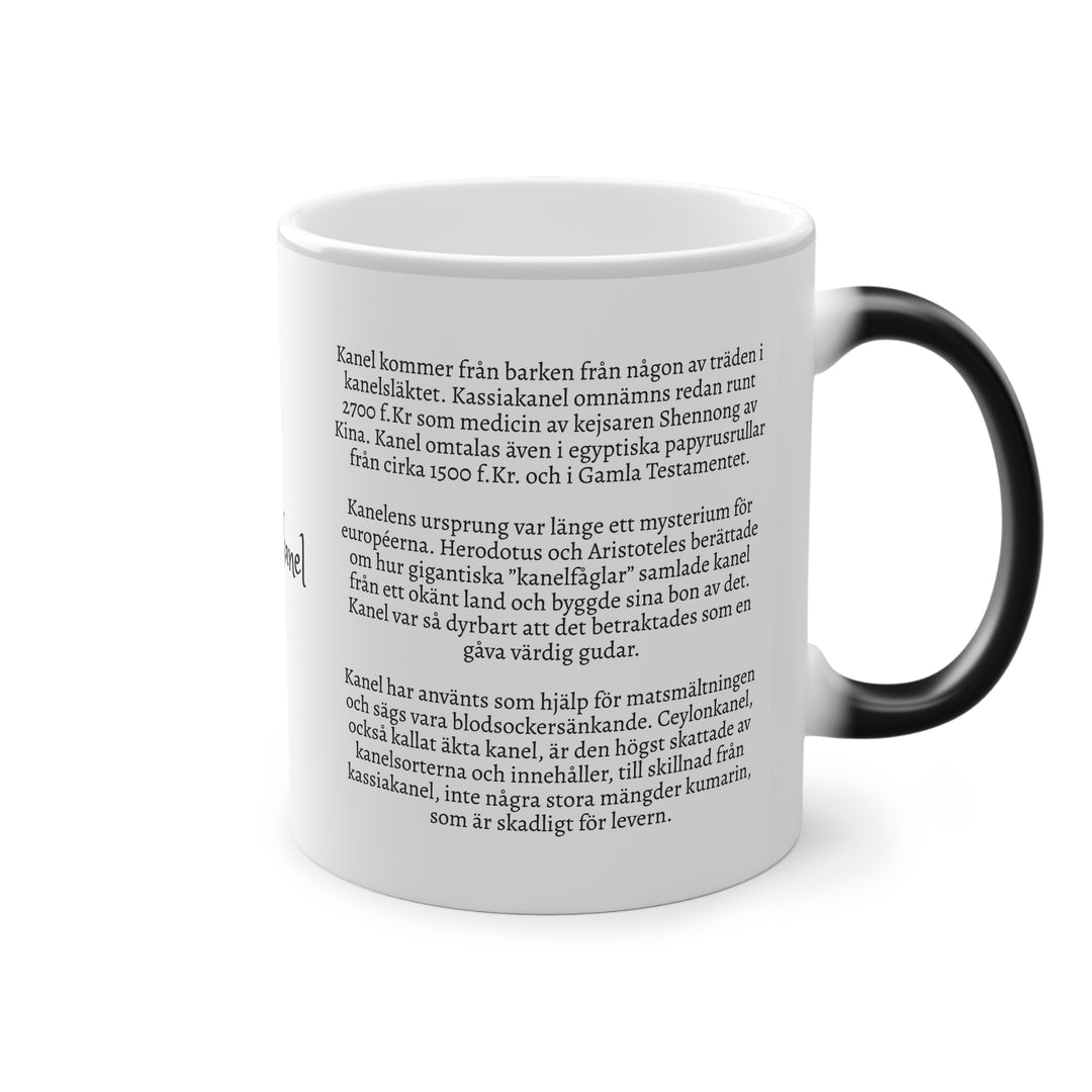 Ceylonkanel tea mug (Swedish text on print)