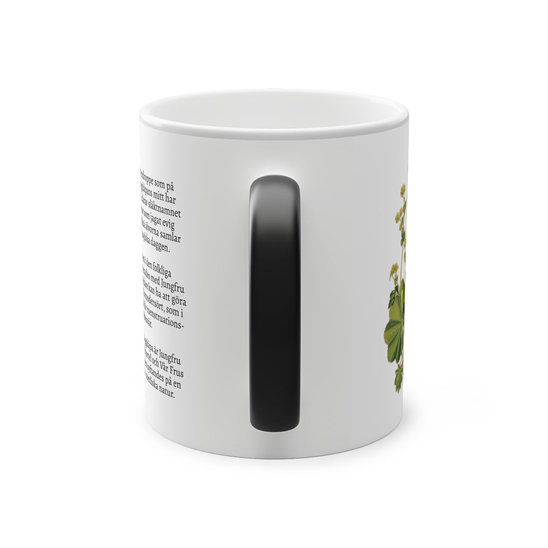 Daggkåpa tea mug (Swedish text on print)